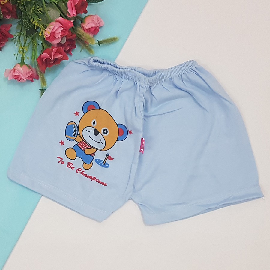 [SIÊU RẺ] Quần Chục Đùi 100% Cotton Cho Bé Hình Thú - Hàng Việt Nam