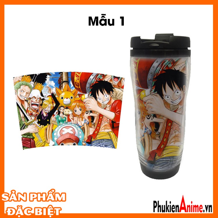 Shop Anime HCM - Ly nhựa giữ nhiệt in hình Anime One Piece