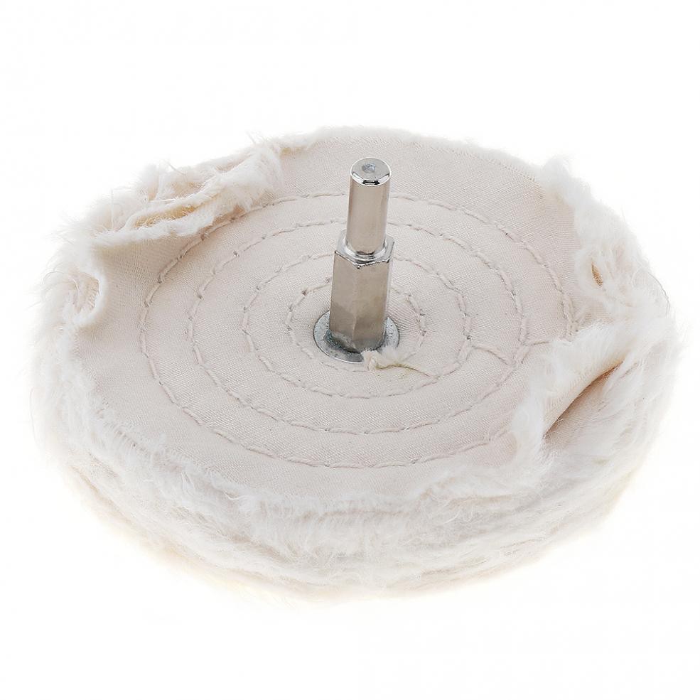 Bông Đánh Bóng Xe Ô Tô Bằng Vải Cotton Hình Chữ T Kích Thước 4 Inch