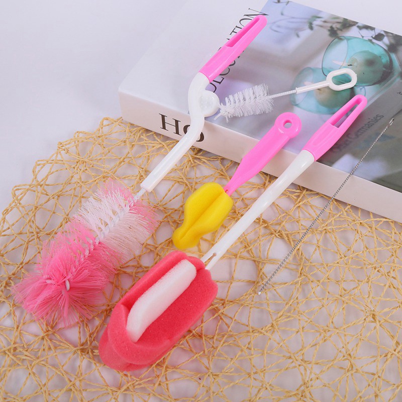 Bộ 5 Cọ Vệ Sinh Bình Sữa Cho Bé