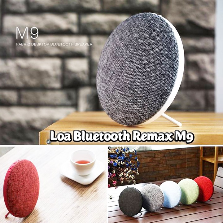 Loa Bluetooth Remax M9 (Nhiều màu) - BH 1 năm