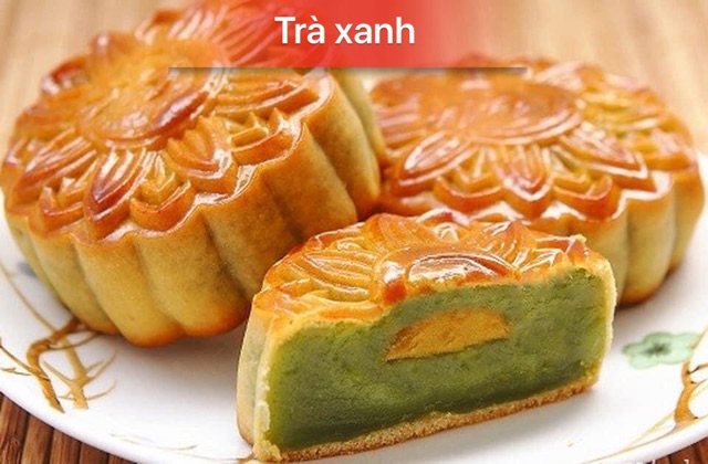 Hộp 4 bánh trung thu truyền thống 200 gram 2 trứng muối mix vị theo yêu cầu