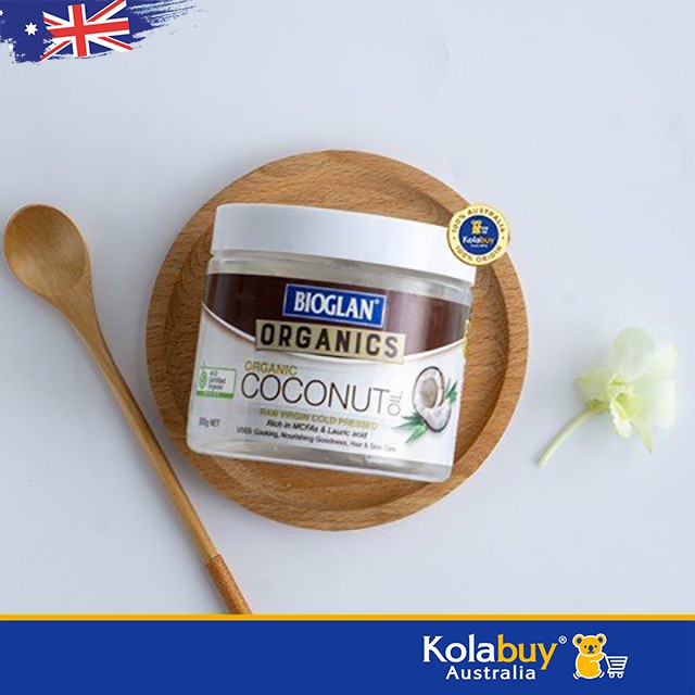 Dầu dừa hữu cơ của Úc Bioglan Organic Coconut Oil 300g