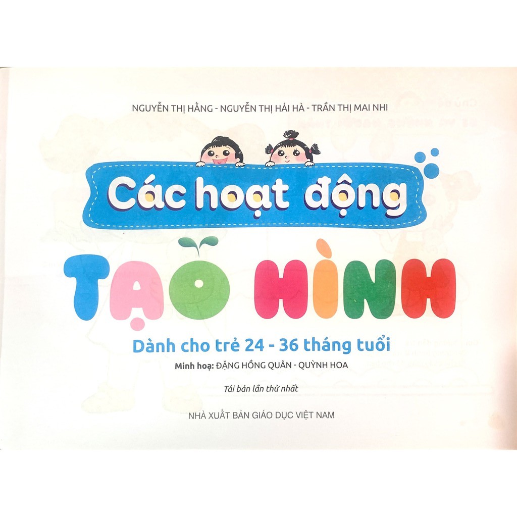 Sách - Các hoạt động tạo hình