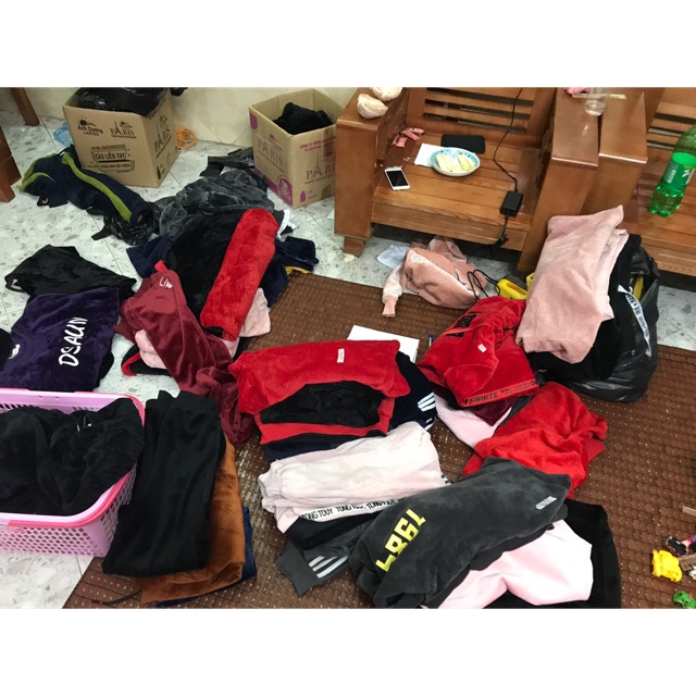 Áo nỉ nhung