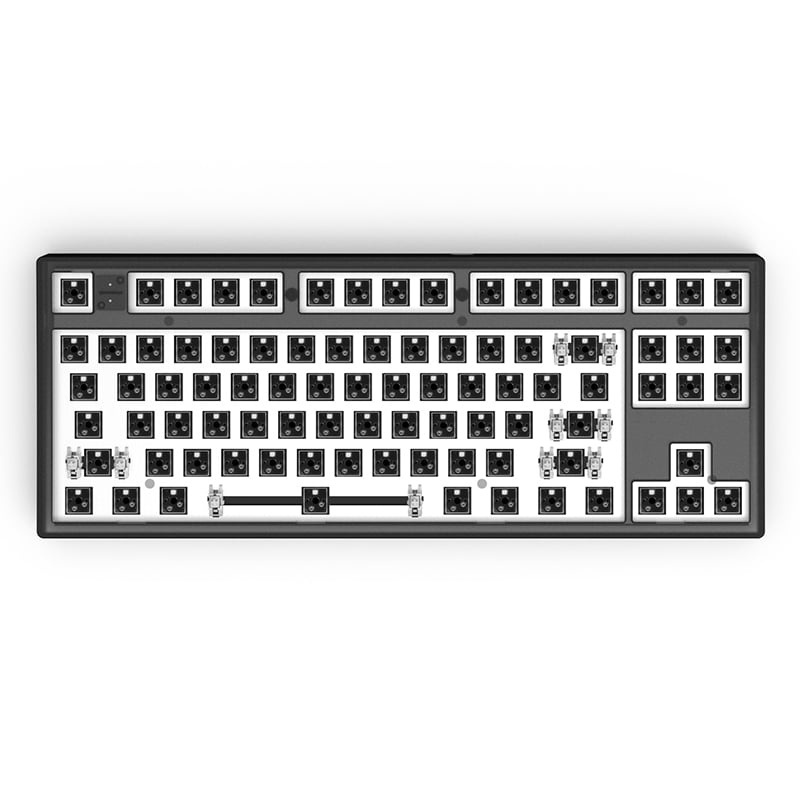 Bộ kit phím cơ FL-Esports MK870 3 MODE RGB/ Hotswap/ Wireless/ Bluetooth/ switch ngược, sẵn foam - BH 12 tháng