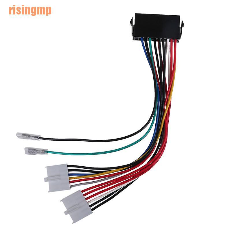 Dây cáp chuyển đổi ATX 20 chấu sang 2 PSU AT 6 chấu dành cho máy tính 286 386 486 chất lượng tốt