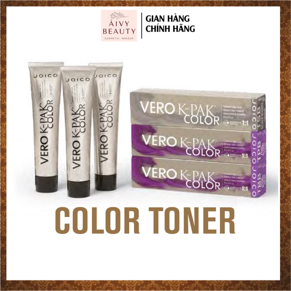 Toner Series - Màu nhuộm tóc JOICO Vero K-Pak Color (màu ánh sắc)