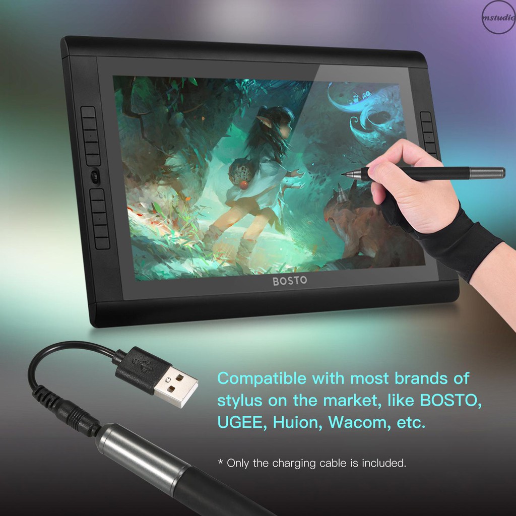 HUION WACOM Dây Cáp Sạc Usb Cho Máy Tính Bảng 12cm