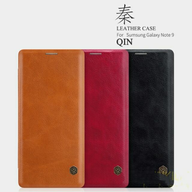Bao da Samsung Galaxy Note 9 chính hãng da Nillkin Leather