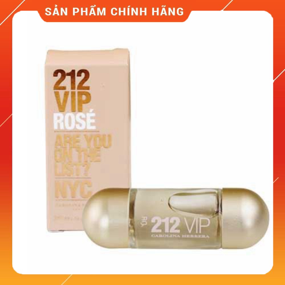 Nước hoa mini nữ 212 Vip Rose 5ml