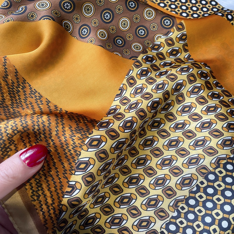 Khăn choàng lụa quàng cổ cho nữ công sở, đi chơi, đi tiệc, sang trọng mềm nhẹ size 165x40cm