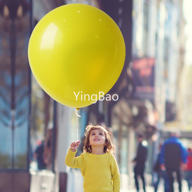 Bong Bóng Latex Hình Tròn 36 Inch Dùng Trang Trí Tiệc Cưới / Sinh Nhật / Tiệc Mừng Em Bé