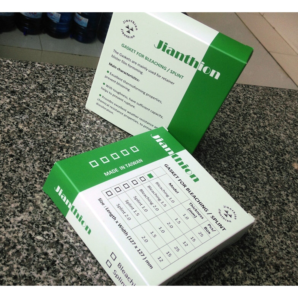 Miếng ép máng tẩy cứng mềm Đài Loan Jianthion