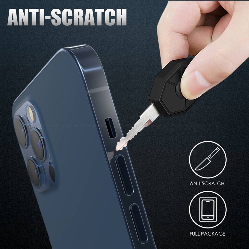 Miếng dán viền điện thoại bằng sợi carbon cho iPhone 13 12 Pro Max