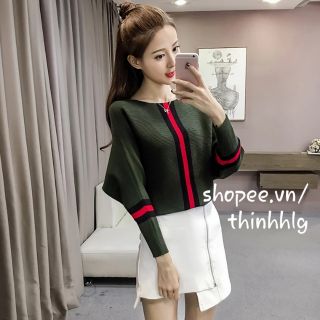 Áo len cánh dơi sang chảnh