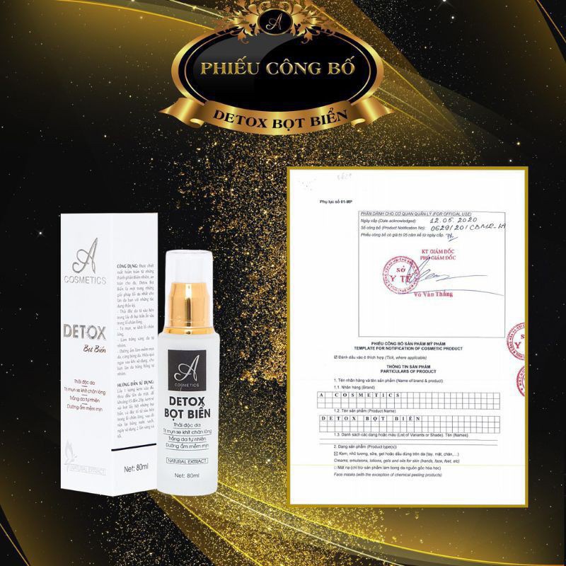 Detox Bọt Biển Làm Sạch Da Phương Anh A COSMETICS [CHÍNH HÃNG 💯] | BigBuy360 - bigbuy360.vn