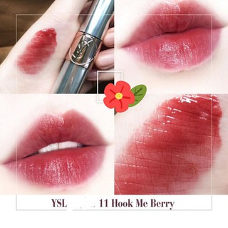 [ Có bill] Son YSL Liquid màu 11 Hook Me Berry