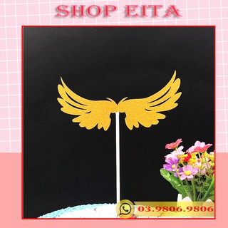 10 Que cắm khung chữ happybirday loại 1 trang trí bánh kem, trang trí bánh sinh nhật