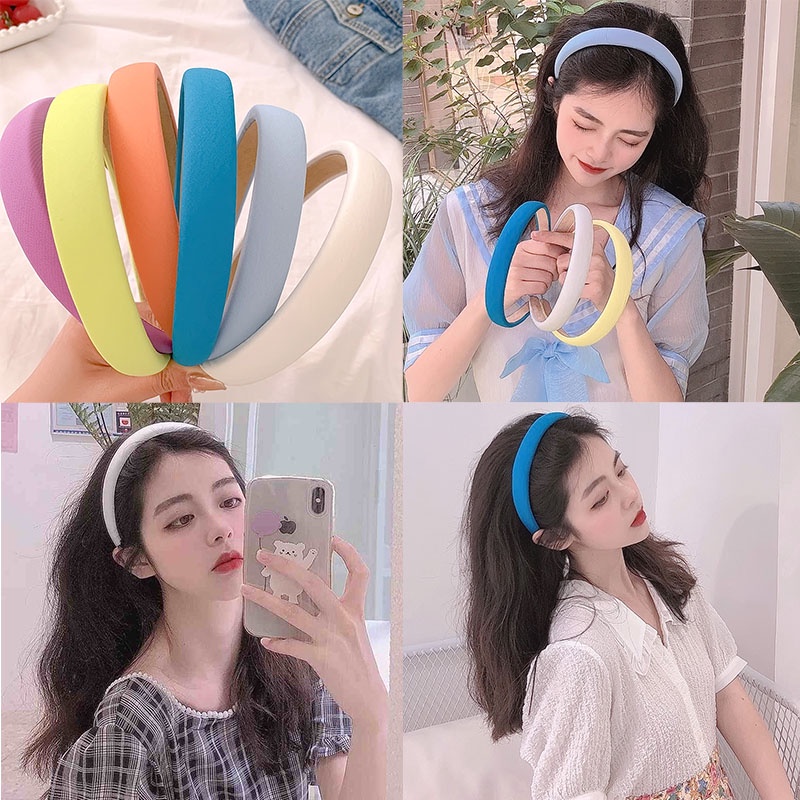 Băng đô cài tóc kiểu dáng đơn giản thời trang cho nữ