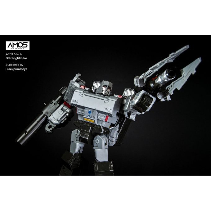 Mô hình robot Megatron Oversized War for Cybertron Transformers Black Mamba H6002-10B biến hình xe tăng H600210B BMB