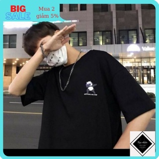 Áo thun 🌺FREESHIP🌺 áo phông unisex  from chuẩn freezise -panda +kèm hình thật.