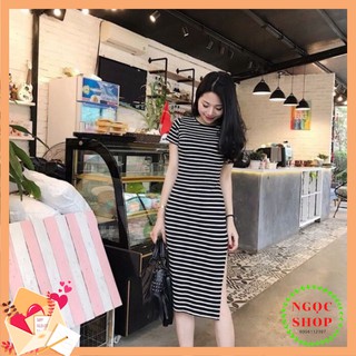 Váy body siêu đep dài qua gối