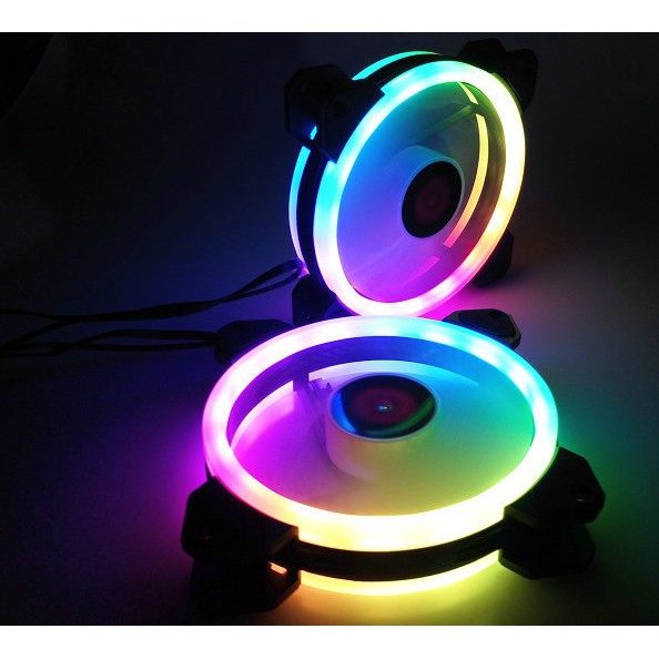 Quạt Tản Nhiệt, Fan Led RGB Coolmoon V4 - Đồng Bộ Hub Coolmoon