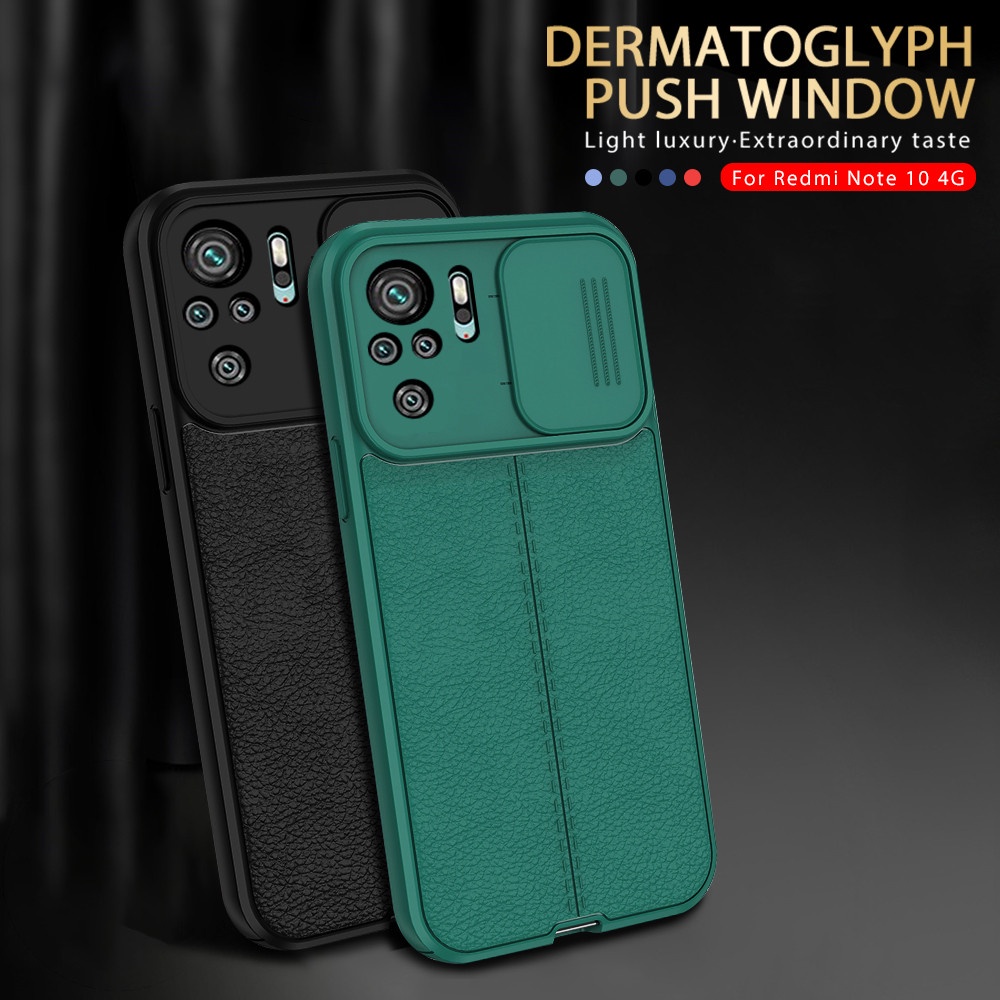 Bao da điện thoại có thanh đỡ camera cho Xiaomi Redmi Note 10 Pro Redme Not 10Pro Note10 4G 10s