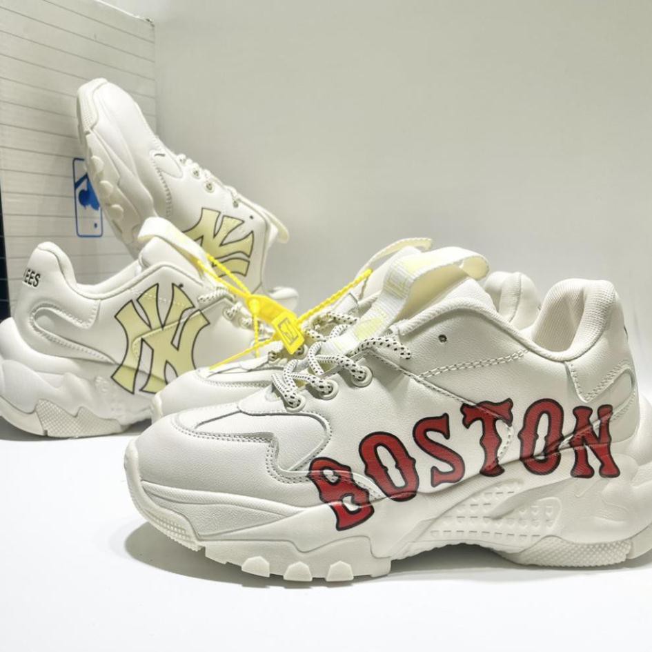 Giày Sneaker NY vàng - Boston Hàn Quốc tăng chiều cao [Lưu ý:chuẩn 1:1 Đế Tách] Nam Nữ | BigBuy360 - bigbuy360.vn