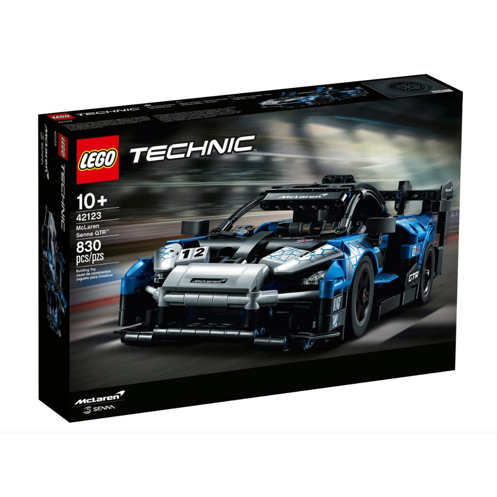 Lego HaHa - Lego Technic - Siêu xe Mc Laren Senna GTR - 42123