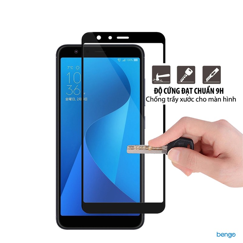 Dán cường lực Asus ZenFone Max Plus M1 (ZB570TL) Full màn hình