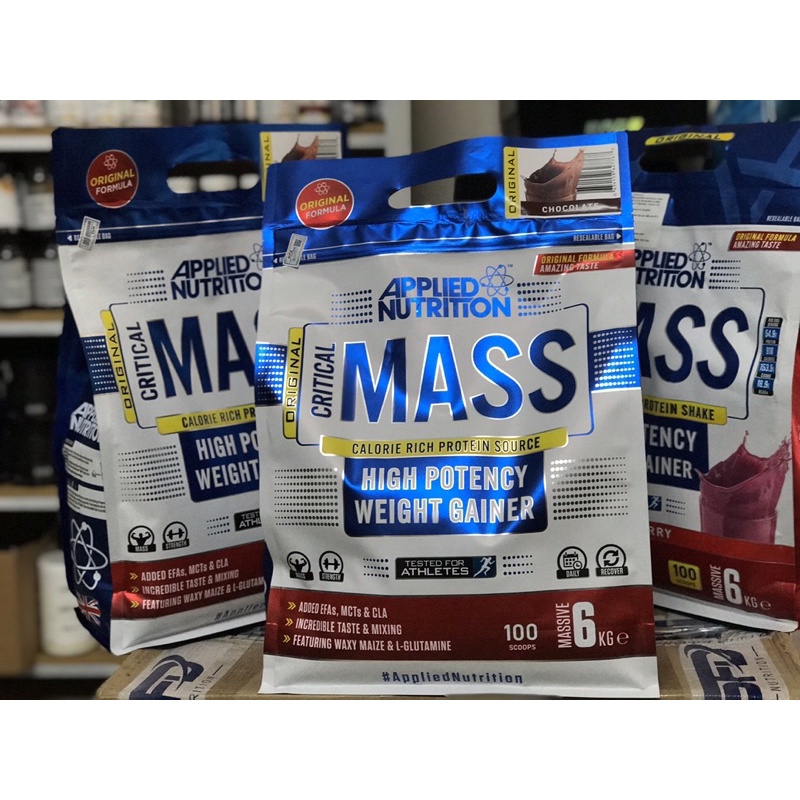 [Tặng Bình] Critical Mass 6kg Sữa Dinh Dưỡng Tăng Cân Nhanh Cao Cấp Cho Người Gầy Applied Critical Mass 6kg - Uk