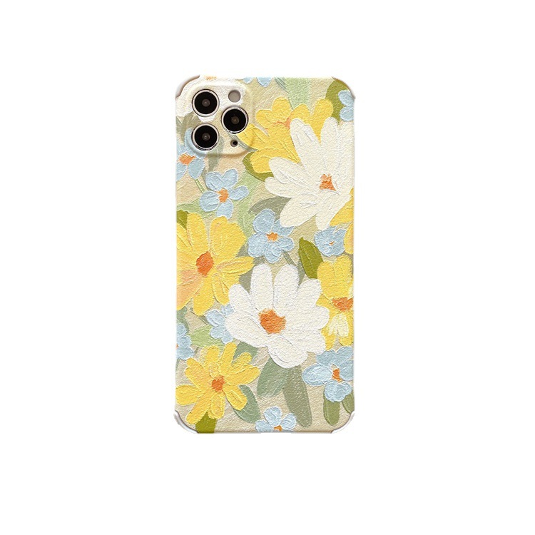 HUAWEI case summer oil painting flowers all-inclusive Huawei mate40 suitable for mobile phone case