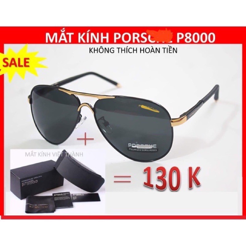 ✿❌ SALE GIÁ GỐC ❌ Kính PORSCHE DESIGN P8000 cao cấp - full box phụ kiện hãng