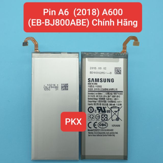 Pin Samsung A6 (2018) /A600 (EB-BJ800ABE) Chính Hãng