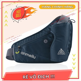 Túi đeo hông chạy bộ phản quang đựng bình nước Anmeilu chính hãng