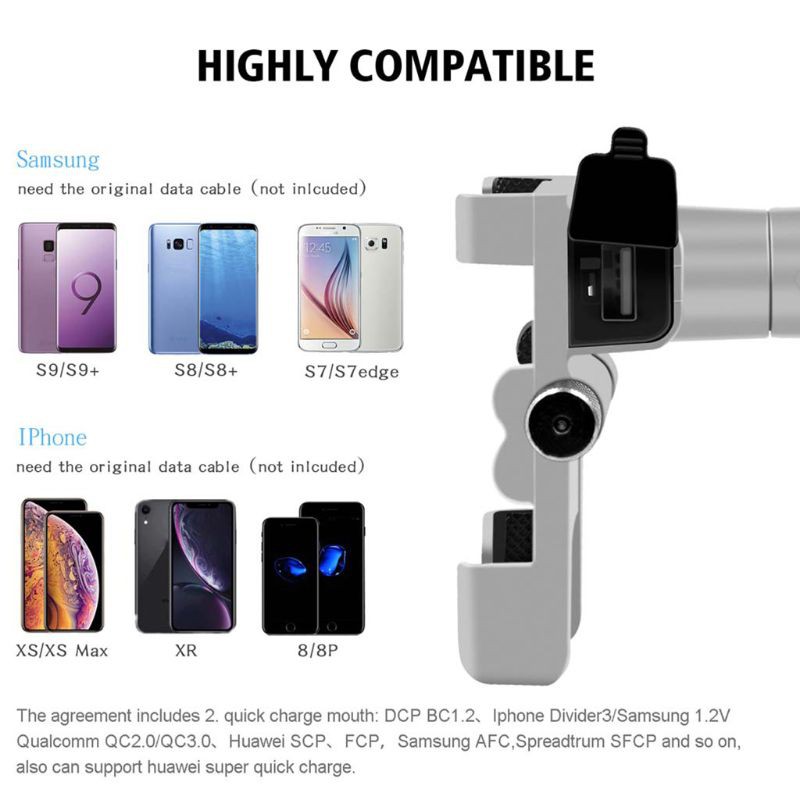 Giá đỡ điện thoại gắn trên tay lái kèm cổng sạc nhanh usb dành cho xe máy