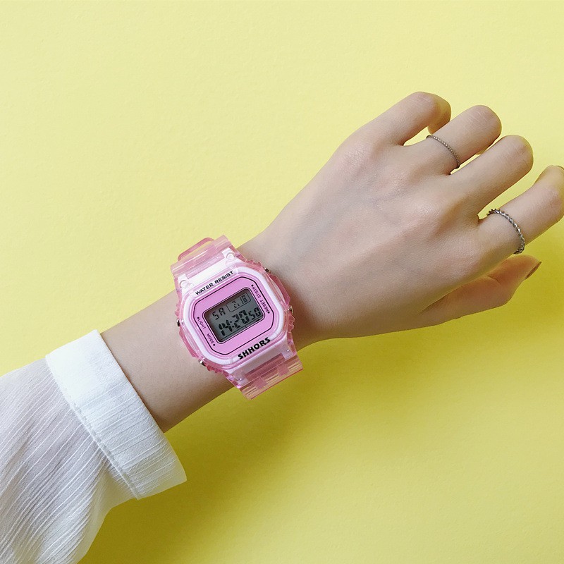 Đồng hồ nữ thể thao  SHHORS  chạy kim và số điện tử size 36mm + Tặng Vòng Tay | BigBuy360 - bigbuy360.vn