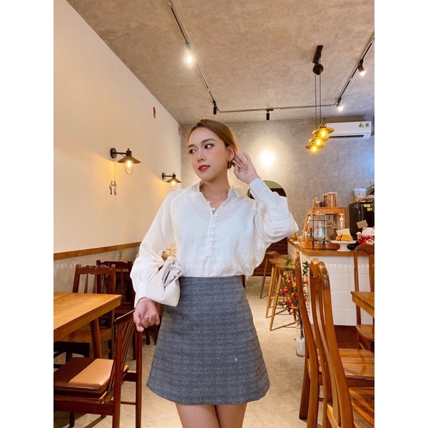 SISTERSISTER - Áo kiểu tơ voan MOON