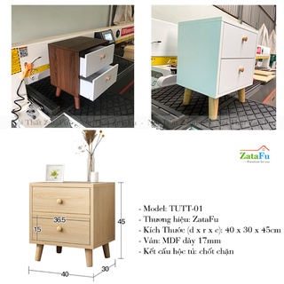 Tủ Kệ Đầu Giường Gỗ MDF