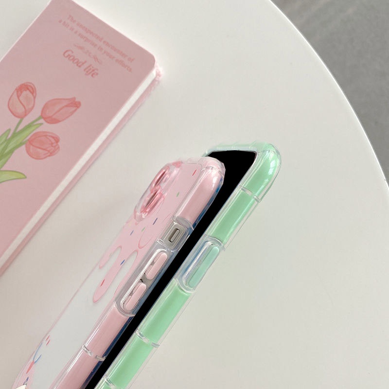 Ốp Điện Thoại Thiết Kế Hình Cây Kem Phát Sáng Trong Đêm Cho IPhone 12 13 11 Pro Max X Xs Max Xr