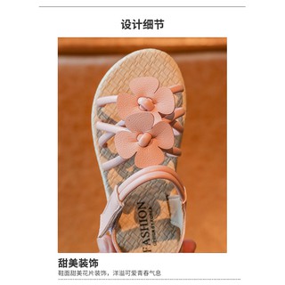 sandal bé gái size 26-30 hoa đan điệu đà