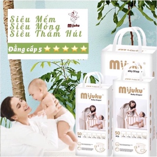 Tã bỉm mijuku dán/quần nội địa đủ size s100/m100/l100/xl100/xxl100/xxxl100