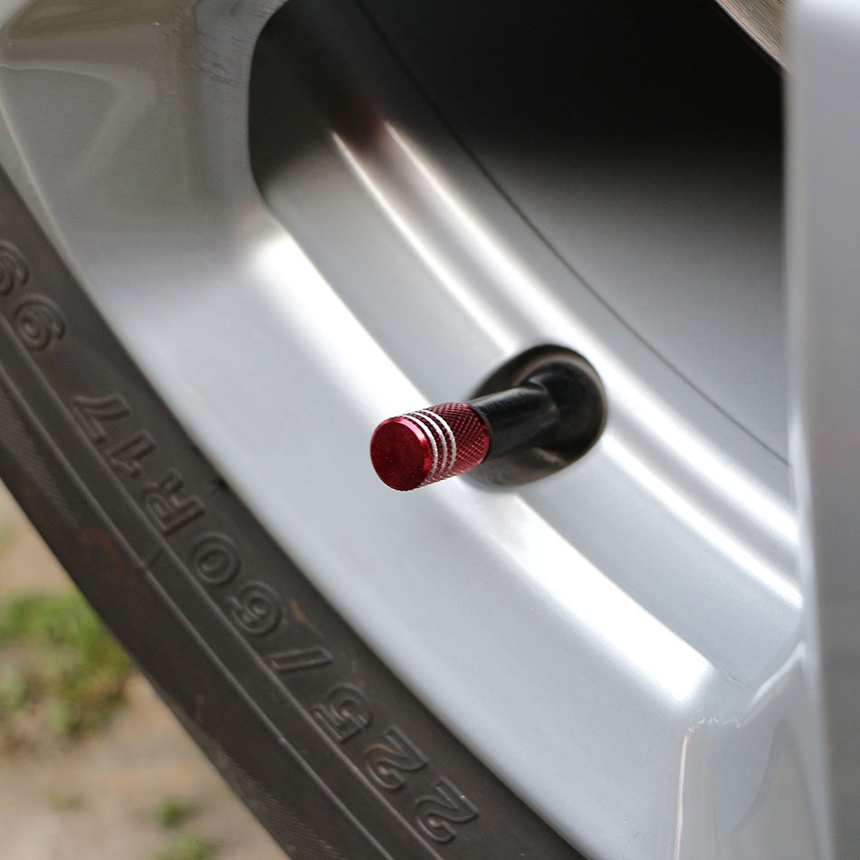 Màu Sắc Bộ 4 Nắp Van Bánh Xe Hơi Bằng Hợp Kim Nhôm Cho Nissan X-Trail Xtrail T32 2014-2020