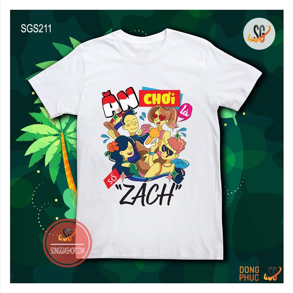 Áo thun nhóm nam nữ phông unisex đồng phục hội lớp teambuilding thun cotton 4 chiều SGS1 | SG