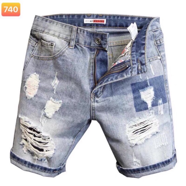 Quần jean short cao cấp thời trang phong cách TCS 239 | BigBuy360 - bigbuy360.vn