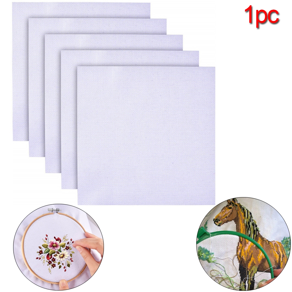 Miếng vải cotton hỗ trợ để thêu tranh chữ thập tiện dụng