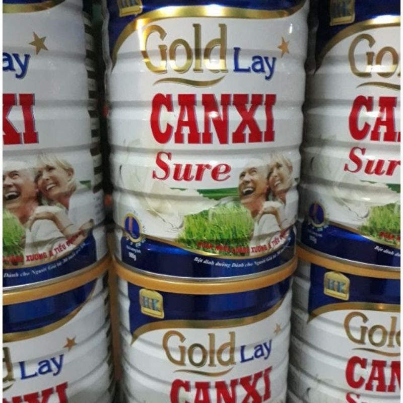 sữa người già goldlay canxi sure 900g