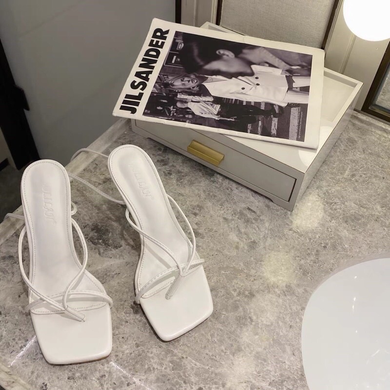 SANDAL CAO GÓT KẸP BUỘC DÂY ĐẾ 5-6CM